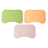 Maxbell Dog Food Mat Placemat Feeding Mat Non Spill Waterproof Pad for Cat Dish Tray Pink