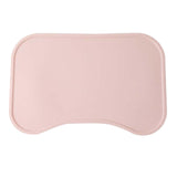 Maxbell Dog Food Mat Placemat Feeding Mat Non Spill Waterproof Pad for Cat Dish Tray Pink