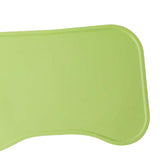Maxbell Dog Food Mat Placemat Feeding Mat Non Spill Waterproof Pad for Cat Dish Tray Green