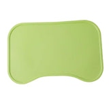 Maxbell Dog Food Mat Placemat Feeding Mat Non Spill Waterproof Pad for Cat Dish Tray Green