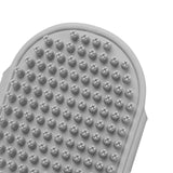 Maxbell Dog Brush Cat Grooming Glove Pet Scrubber Cleaning Short Hair Washing Gray