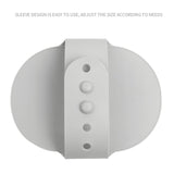 Maxbell Dog Brush Cat Grooming Glove Pet Scrubber Cleaning Short Hair Washing Gray