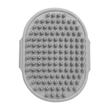 Maxbell Dog Brush Cat Grooming Glove Pet Scrubber Cleaning Short Hair Washing Gray