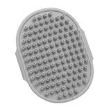 Maxbell Dog Brush Cat Grooming Glove Pet Scrubber Cleaning Short Hair Washing Gray