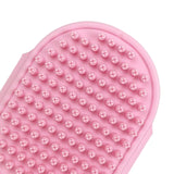 Maxbell Dog Brush Cat Grooming Glove Pet Scrubber Cleaning Short Hair Washing Pink