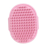 Maxbell Dog Brush Cat Grooming Glove Pet Scrubber Cleaning Short Hair Washing Pink