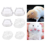 Maxbell Hamster Sand Bath Container Basin Toilet for Supplies Cage Accessories Round L