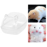 Maxbell Hamster Sand Bath Container Basin Toilet for Supplies Cage Accessories Rectangle L