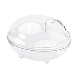 Maxbell Hamster Sand Bath Toilet Pet Bathroom Bath House for Squirrels Gerbil Mice 17cmx12.2cmx10.6cm