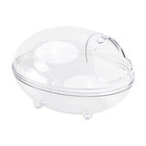 Maxbell Hamster Sand Bath Toilet Pet Bathroom Bath House for Squirrels Gerbil Mice 17cmx12.2cmx10.6cm