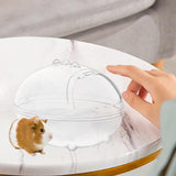 Maxbell Hamster Sand Bath Toilet Pet Bathroom Bath House for Squirrels Gerbil Mice 13.5cmx9.7cmx8.4cm