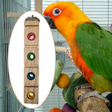 Maxbell Bird Stand Toys Platform for Small Medium Parrot Paw Grinding Stick small