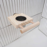 Maxbell Bird Feeding Dish Cups Durable Easy to Install for Cockatiels Budgie Conures S