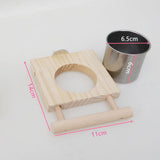 Maxbell Bird Feeding Dish Cups Durable Easy to Install for Cockatiels Budgie Conures S