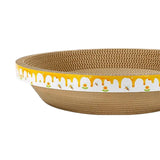 Maxbell Cat Scratcher Lounge Sleeping Board Crafts Furniture Protective Pet Supplies Round Diameter 51cm