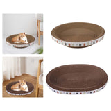 Maxbell Pet Cat Scratcher Pad Bed Scratching Board Furniture Protector Bowl Lounge 50cmx50cmx9cm