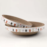 Maxbell Pet Cat Scratcher Pad Bed Scratching Board Furniture Protector Bowl Lounge 50cmx50cmx9cm
