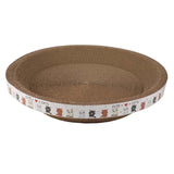 Maxbell Pet Cat Scratcher Pad Bed Scratching Board Furniture Protector Bowl Lounge 50cmx50cmx9cm