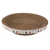 Maxbell Pet Cat Scratcher Pad Bed Scratching Board Furniture Protector Bowl Lounge 50cmx50cmx9cm