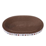 Maxbell Pet Cat Scratcher Pad Bed Scratching Board Furniture Protector Bowl Lounge 55cmx42cmx9cm