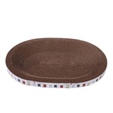 Maxbell Pet Cat Scratcher Pad Bed Scratching Board Furniture Protector Bowl Lounge 55cmx42cmx9cm