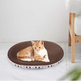 Maxbell Pet Cat Scratcher Pad Bed Scratching Board Furniture Protector Bowl Lounge 55cmx42cmx9cm