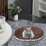 Maxbell Pet Cat Scratcher Pad Bed Scratching Board Furniture Protector Bowl Lounge 55cmx42cmx9cm