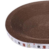 Maxbell Pet Cat Scratcher Pad Bed Scratching Board Furniture Protector Bowl Lounge 55cmx42cmx9cm