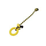 Maxbell Chew Toys Yard Running Puppy Garden Dogs Rope Toy Interactive Dog Tug Toy Yellow