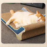 Maxbell Cat Scratch Board Furniture Protection Couch Bed for Playing Cats Small