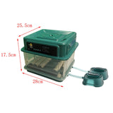 Maxbell Egg Incubator Automatic Chick Incubator LED Display for Goose Chicken 6 Eggs
