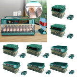 Maxbell Egg Incubator Automatic Chick Incubator LED Display for Goose Chicken 6 Eggs