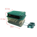 Maxbell Egg Incubator Automatic Chick Incubator LED Display for Goose Chicken 10 Eggs