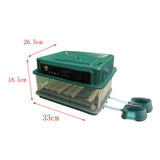 Maxbell Egg Incubator Automatic Chick Incubator LED Display for Goose Chicken 12 Eggs