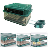 Maxbell Egg Incubator Automatic Chick Incubator LED Display for Goose Chicken 12 Eggs