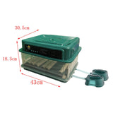 Maxbell Egg Incubator Automatic Chick Incubator LED Display for Goose Chicken 24 Eggs