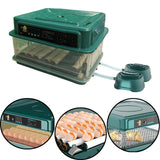 Maxbell Egg Incubator Automatic Chick Incubator LED Display for Goose Chicken 24 Eggs