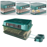Maxbell Egg Incubator Automatic Chick Incubator LED Display for Goose Chicken 38 Eggs