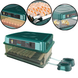Maxbell Egg Incubator Automatic Chick Incubator LED Display for Goose Chicken 38 Eggs