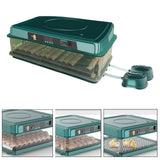 Maxbell Egg Incubator Automatic Chick Incubator LED Display for Goose Chicken 130 Eggs