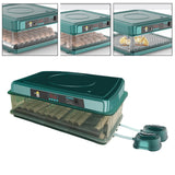 Maxbell Egg Incubator Automatic Chick Incubator LED Display for Goose Chicken 130 Eggs