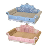 Maxbell Cat Scratcher Pad for Small Medium Large Cats Protect Carpets and Sofas Pink