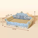 Maxbell Cat Scratcher Pad for Small Medium Large Cats Protect Carpets and Sofas Blue