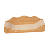 Maxbell Corrugated Paper Kitten Scratcher Nest Bed Grinding Claw Pet Sleeping Bed 60cmx24cmx20cm Brown