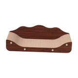 Maxbell Corrugated Paper Kitten Scratcher Nest Bed Grinding Claw Pet Sleeping Bed 60cmx24cmx20cm Red