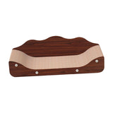 Maxbell Corrugated Paper Kitten Scratcher Nest Bed Grinding Claw Pet Sleeping Bed 60cmx24cmx20cm Red