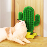 Maxbell Pet cat Groomer Scratching Pad Puppy with Catnip Massage Comb Dog