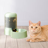 Maxbell 2.1L Capacity Automatic Pet Feeder Rabbit Gravity Feeder Food Dispenser Snack Feeder