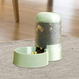 Maxbell 2.1L Capacity Automatic Pet Feeder Rabbit Gravity Feeder Food Dispenser Snack Feeder