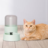 Maxbell 2.1L Capacity Automatic Pet Feeder Rabbit Gravity Feeder Food Dispenser Water Feeder